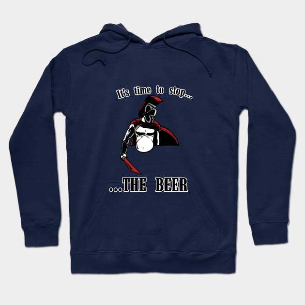 Spartan beer Hoodie by TomiAx